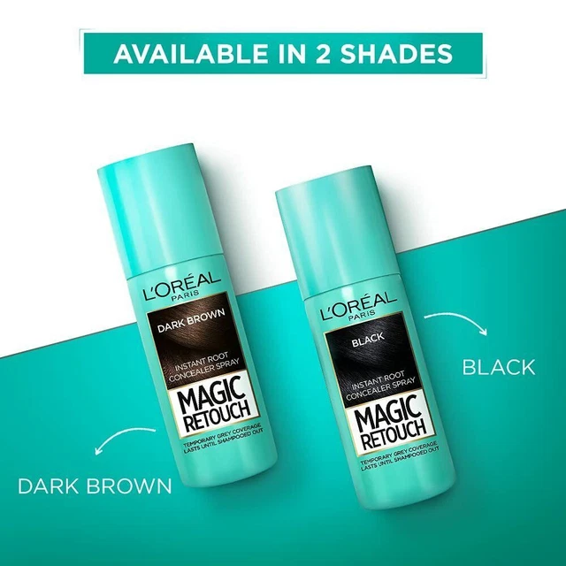L'OREAL PARIS MAGIC Retouch Temporary Root Color Touch-Up Hair Colour ...