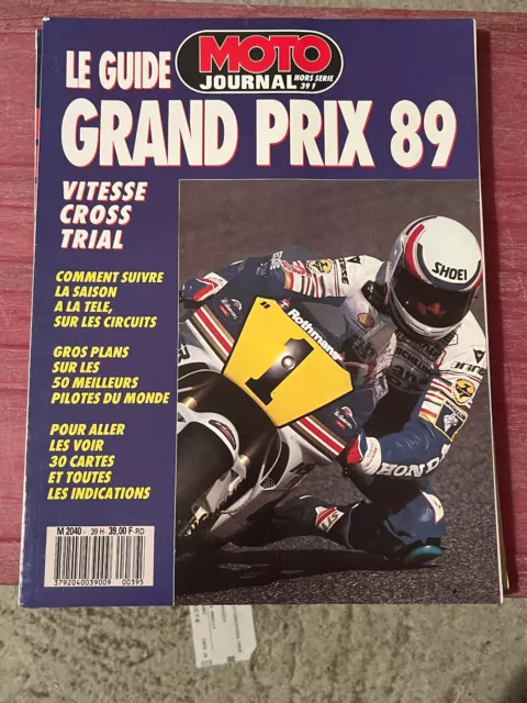 Moto Journal  Hors-Serie Grands Prix 1989