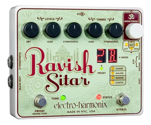 Electro-Harmonix Ravish Sitar Pedal