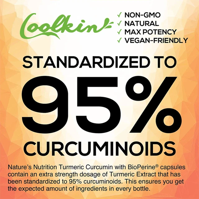 TURMERIC CURCUMIN RELIEVE Bone & Joint Pain,Antioxidant,Potency,High