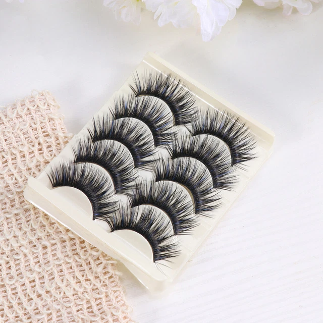 Ciglia finte marroni ciglia finte magnetiche ciglia lunghe black
