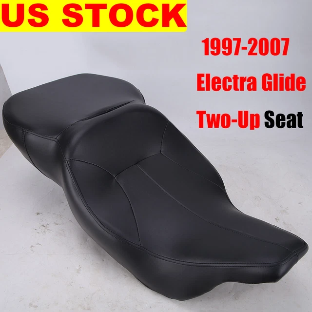 For 97-2007 Harley Electra Glide FLHTC Ultra Two-Up Driver Rider Passenger Seat