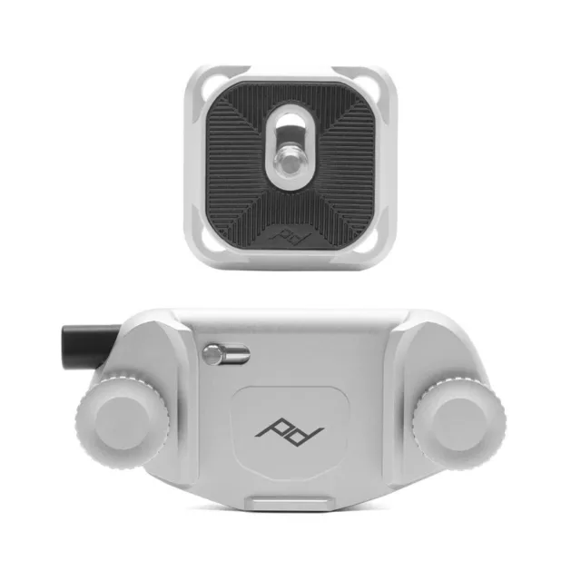 Peak Design Capture Camera Clip with Standard Plate v3 (Silver)