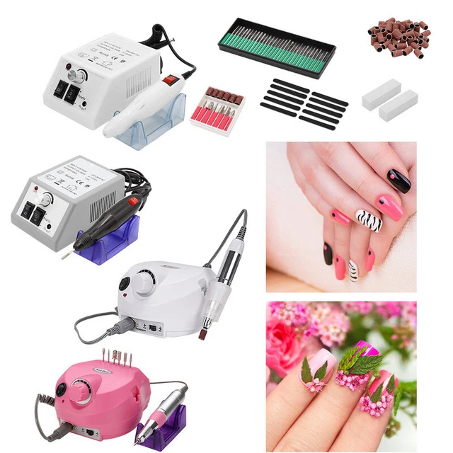 Set fresa per unghie pedicure abrasiva fresa pedicure set elettrico professionale