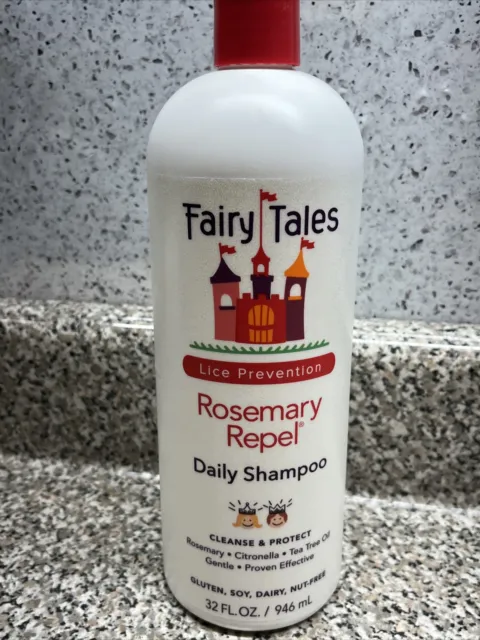 Fairy Tales Lice Prevention Rosemary Repel Daily Shampoo 32 fl oz new