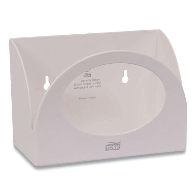 Tork Small Bracket Wiper Dispenser 8.42 x 4.22 x 5.74 White 655300