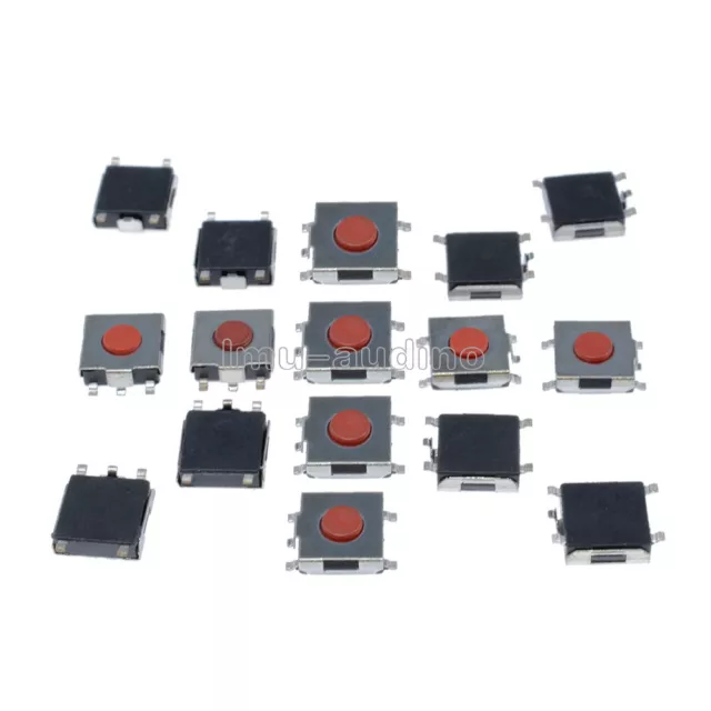 50 pz 6 x 6 x 2,5 mm 4P SMD pulsante touch interruttore tatto micro switch NUOVO