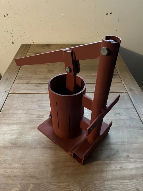Pressa bricchette bricchette pressa manuale carta paglia cartone