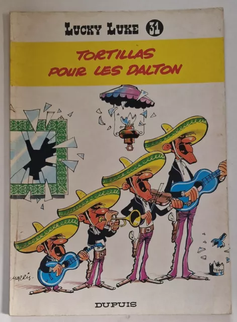 Edit  1968 LUCKY LUKE - Tortillas pour les Dalton