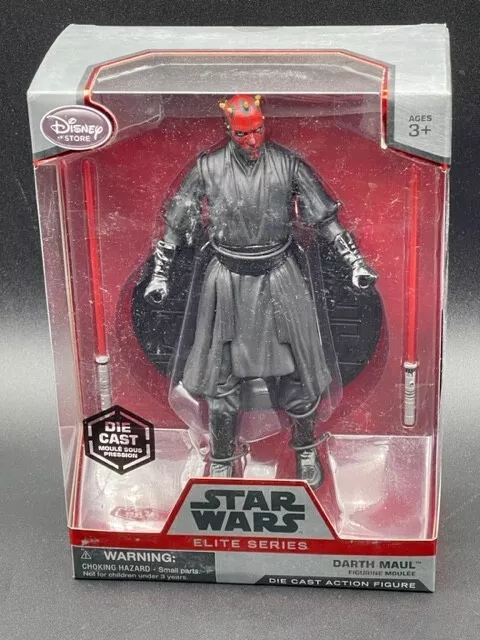 Disney Store Darth Maul Star Wars Elite Series Die Cast Figure