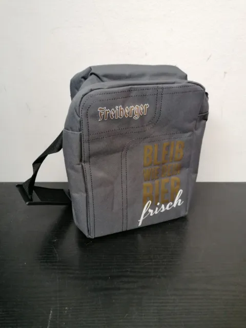 Schultertasche Bauchtasche Pusher-Bag Freiberger Bier Freizeit Bier NEU