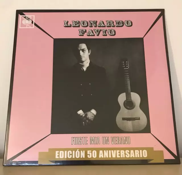 Leonardo Favio Fuiste Mia un Verano Edición 50 Aniversario (Nuevo LP Vinilo Sellado)