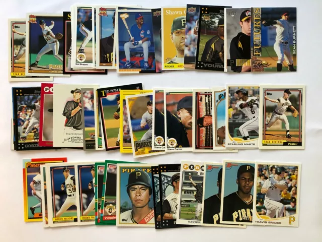 Pittsburgh Pirates MLB Baseball Single Cards Choose pick your card S-Z