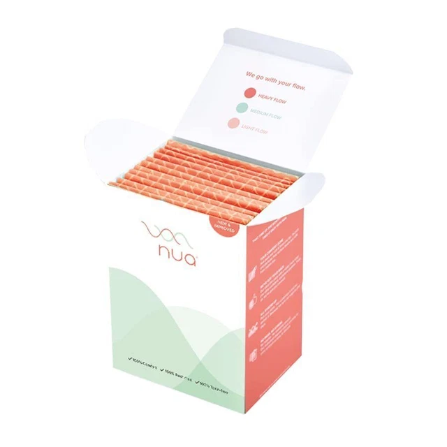 Nua Damenbinden für Damen, Größe XL, für starken Blutfluss, Packung mit 12...