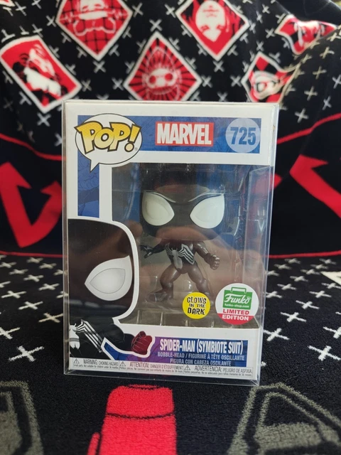 FUNKO POP VINYL - Marvel - Spider-Man Symbiote Suit - #725 GITD Glow In