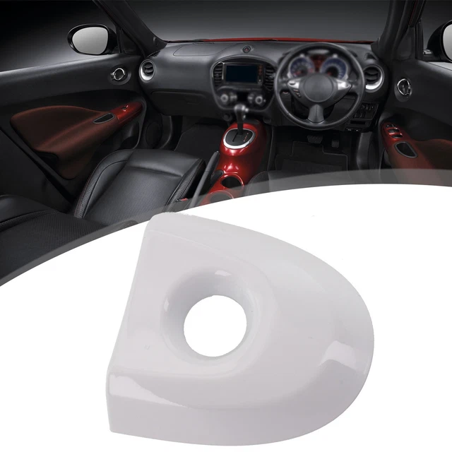 Couvercle De Serrure De Porte Conducteur Pour Nissan Juke/K13 - Blanc - Référence OEM 806441KK0D