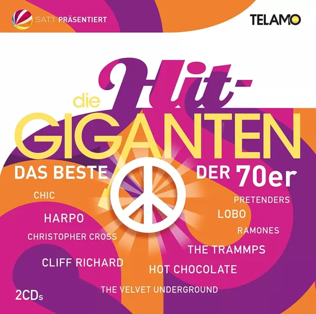 Hit-Giganten - Das Beste Der 70er (2022) 2CD Neuware