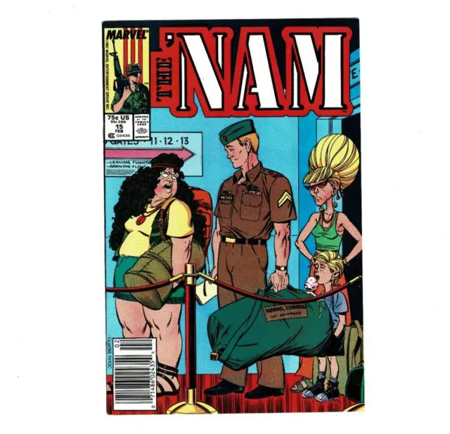 The Nam #15 Marvel Comics 1988 Newsstand