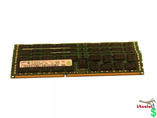 32Gb (4 X 8Gb) Ddr3 Ecc Reg. Memory For Dell Precision Workstation T5500 T7500