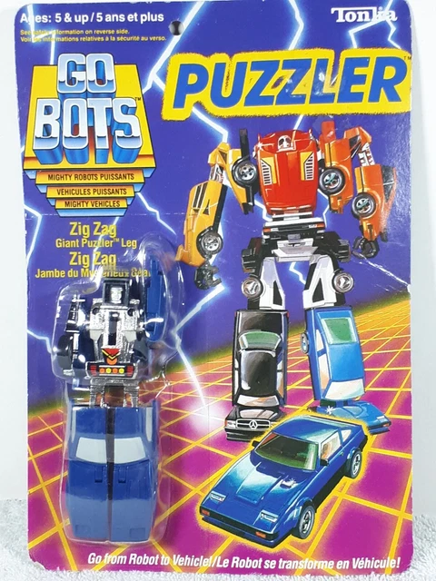 GOBOTS ZIG ZAG Giant Puzzler Leg G1 1985 Tonka $229.97 - PicClick CA