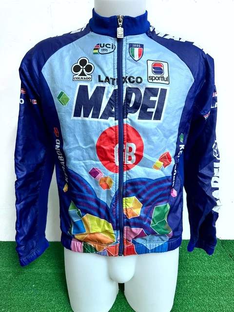 Maillot Cyclisme Ancien SOCIETE GENERALE NICE – Années 70/80, Couleur Rouge