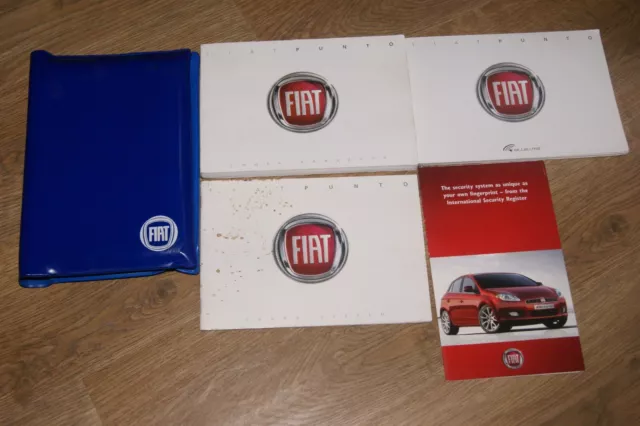 Fiat Punto Owners Manual / Handbook / Wallet  2005 - 2009