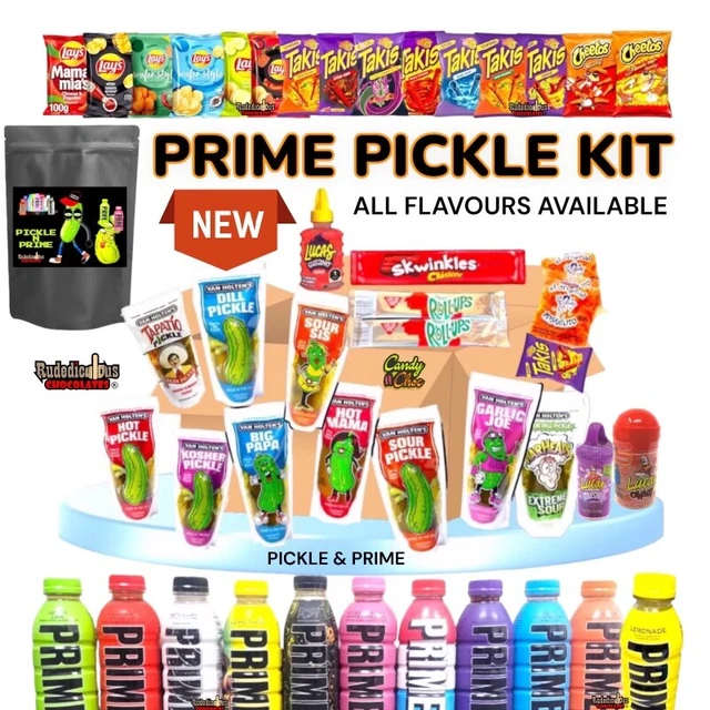 KIT SOTTACETO PRIME HYDRATION DRINK di Logan Paul & KSI TUTTI I SAPORI VAN HOLTENS