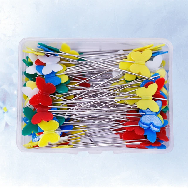200 piezas cabeza de mariposa cabeza de plástico Push Patchwork para costura hágalo usted mismo