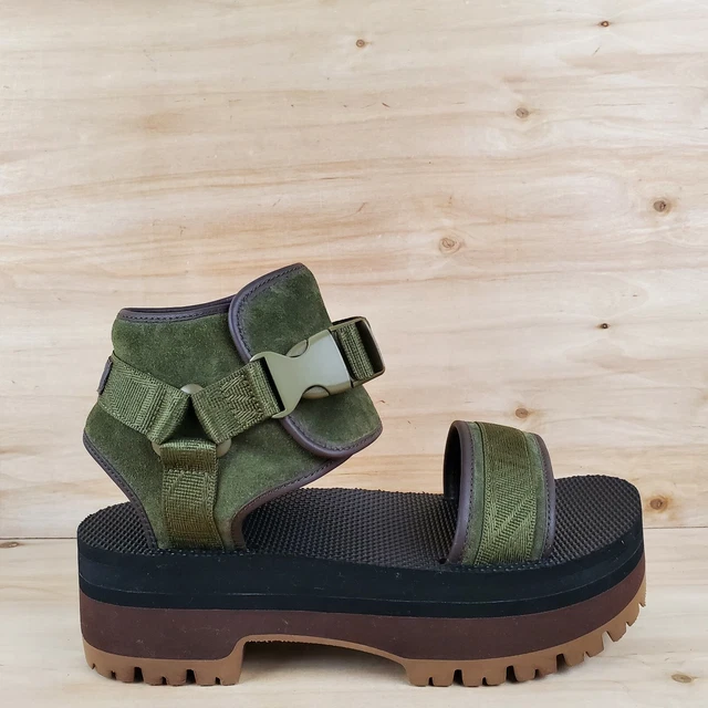 TEVA INDIO JEWELL Anna Sui Lollipop Ankle Wrap Platform Sandals