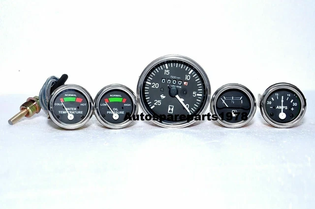 Massey Ferguson Gauge Kit and Tachometer -MF35,MF50,MF65,MF135,MF150