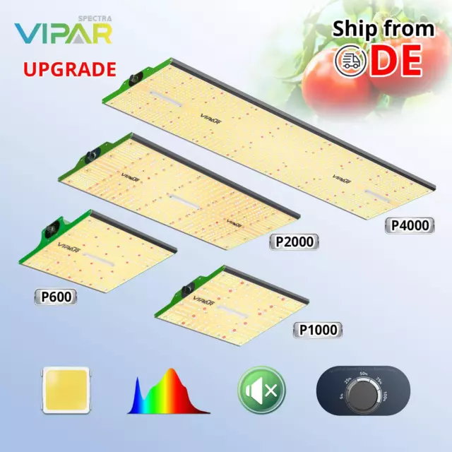 VIPARSPECTRA P600 P1000 P2000 LED Grow Light Vollspektrum Pflanzenlampe Veg IR