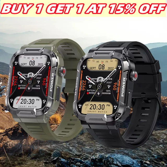 Gard Pro Ultra Smart Watch,Rugged Military Fitness Watch, Waterproof Dust Proof.