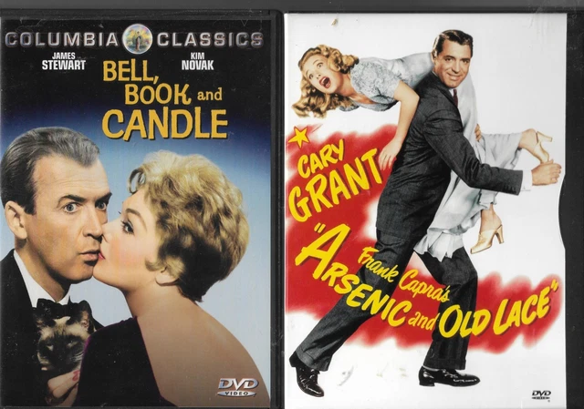 ARSENIC AND OLD Lace [1944] Bell,Book and Candle (1958) DVD's