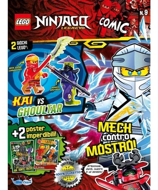 LEGO NINJAGO LEGACY Comics Minifigure Kai vs Ghoultar Uscita n