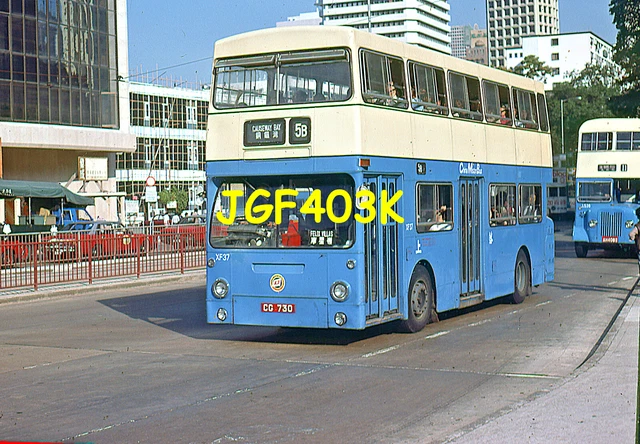 Xf37 ORIGINAL KODAK BUS slide CG730-JGF403K-CMB XF37-Daimler CRG6LXB-PR-Dec ...