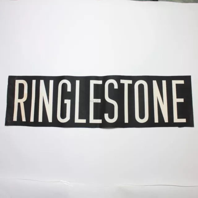 Ringlestone Busjalousie Ziel Vintage 1970er Siebdruck Leinen Südosten