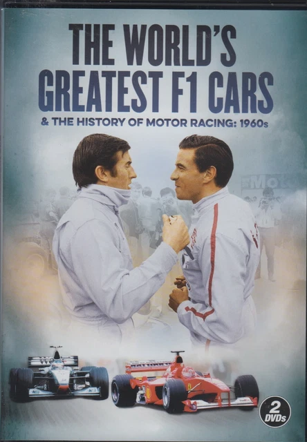 THE WORLDS GREATEST F1 Cars & History of Motor Racing 1960's DVD N
