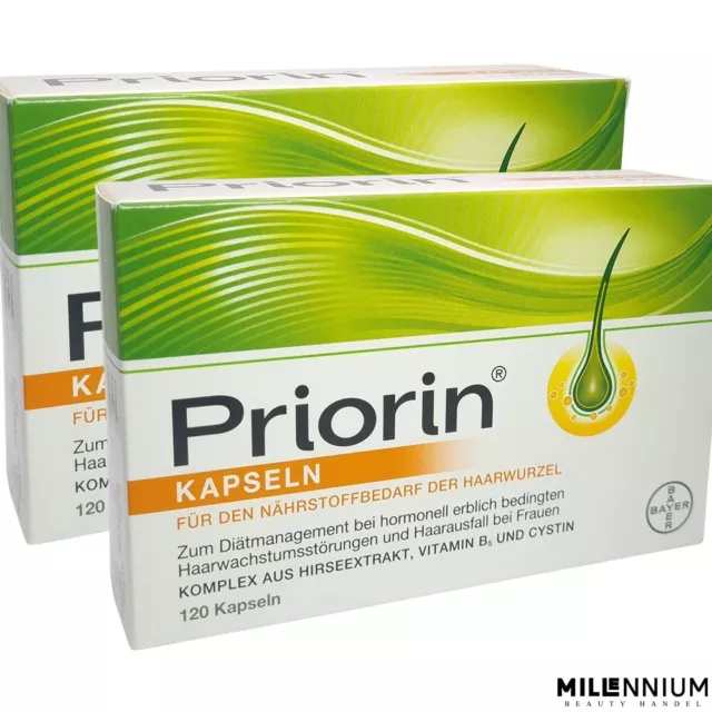 Priorin 240 Kapseln Bei Hormonell Erblich Bedingtem Haarausfall OVP