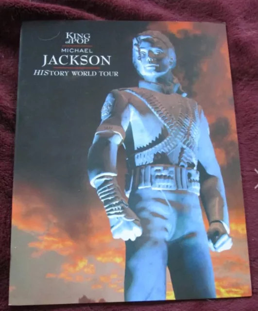 Michael Jackson Official HIStory Tour Book Program No Promo 1996