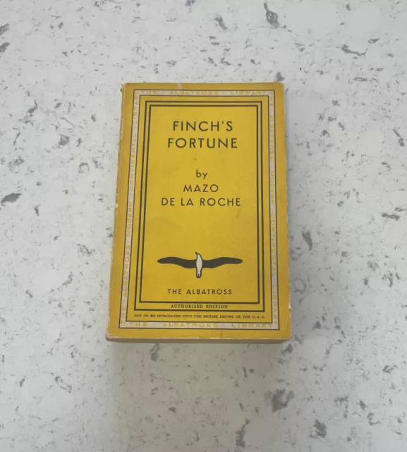 Finch's Fortune - Mazo De La Roche Ausgabe 1947 englischspr 383 S  Antiquariat