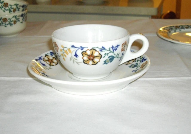 Vintage Syracuse China O.P.CO Southern Pacific RAILROAD SORRENTO Tea Cup &Saucer