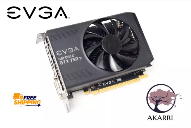 EVGA NVIDIA GeForce GTX 750Ti 2GB GDDR5 PCI-E Graphics Card