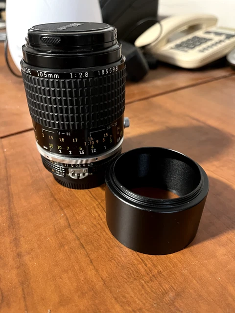 Nikon Micro NIKKOR 105mm f/2.8 Ai-S Lens (1455)