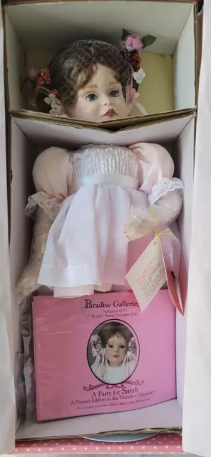A Party for Sarah Porcelain Doll Treasury Collection Paradise Galleries Premier