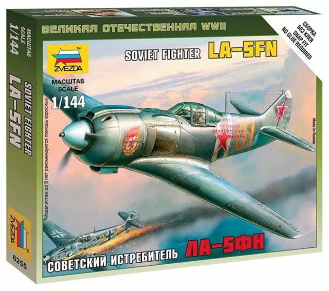 Zvezda #6255 - 1:144  La-5FN Soviet fighter