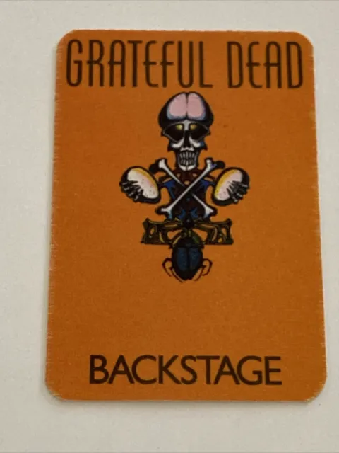 Grateful Dead Backstage Pass Rick Griffin Aoxomoxoa Skull