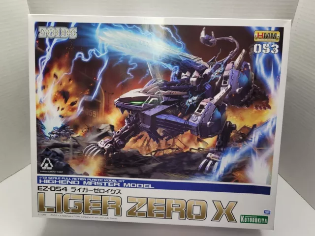 Kotobukiya ZOIDS EZ-054 Liger Zero X 1/72 Scale HMM Model Kit USA Seller
