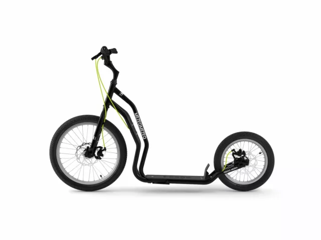 Yedoo New Mezeq Disc black Tretroller Dog Scooter mit Scheibenbremsen 2