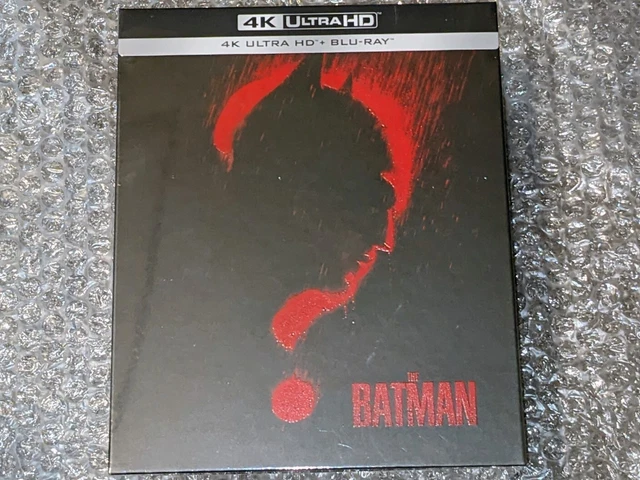One Click Box THE BATMAN 4K Manta Lab Exclusive Blu Ray Steelbook One Click Box Mint ...