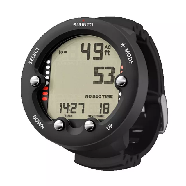 Suunto Zoop Novo mit Displayschutz schwarz - Tauchcomputer - Neuware